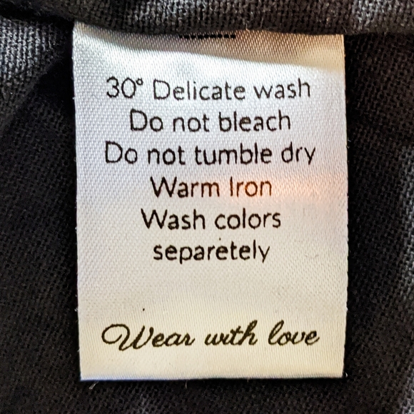 🦋LAST🦋 NWT Bali ELF Cheri Linen Midi Dress, Black, Size Large - Picture 7 of 7